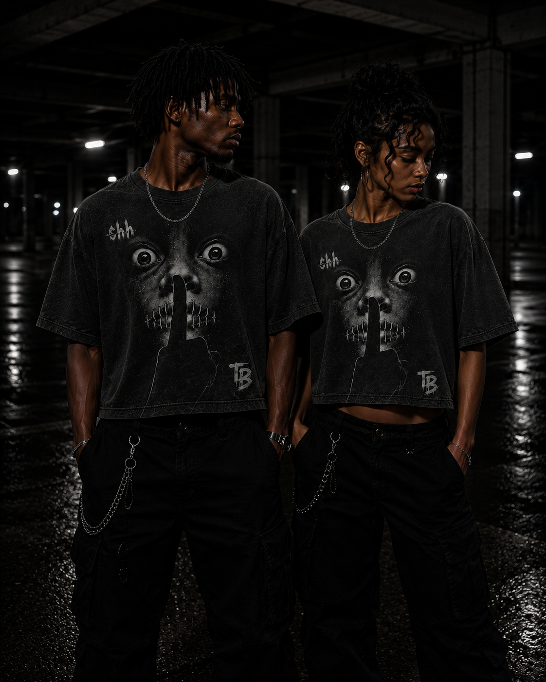 Eyes Open, Mouth Shut Tee