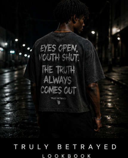 Eyes Open, Mouth Shut Tee